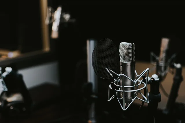 recording studio, indoors, mic, microphone, sound, sound recording, studio, audio, audio equipment, music, recording studio, recording studio, mic, microphone, microphone, microphone, studio, studio, studio, studio, studio, audio, music, music. Podcast analytics: matching each count to a decision